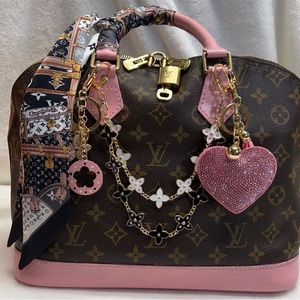 Louis Vuitton Alma Pre-L😍VED Beauty + Reversible Bandeau & 🔐 8/10 Condition‼️